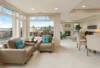 House cleaning services in Albuquerque – living room before and after