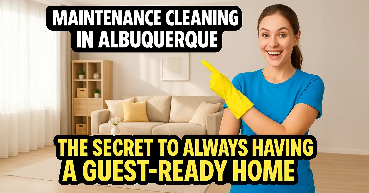maintenance cleaning Albuquerque – spotless living room